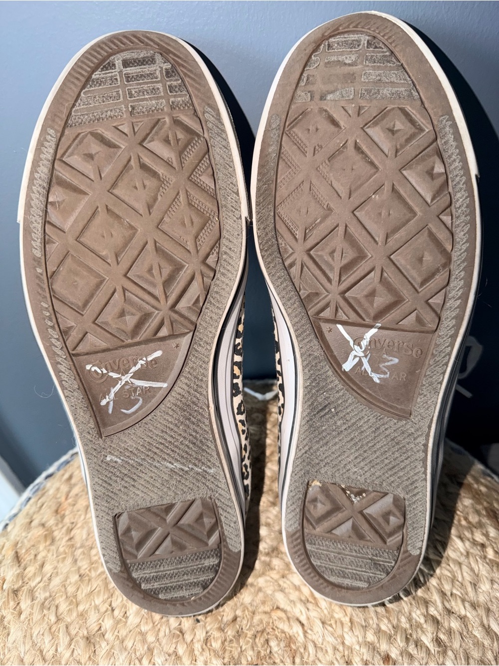 Converse All Stars Leopard Print Sneakers - Picture 5 of 7